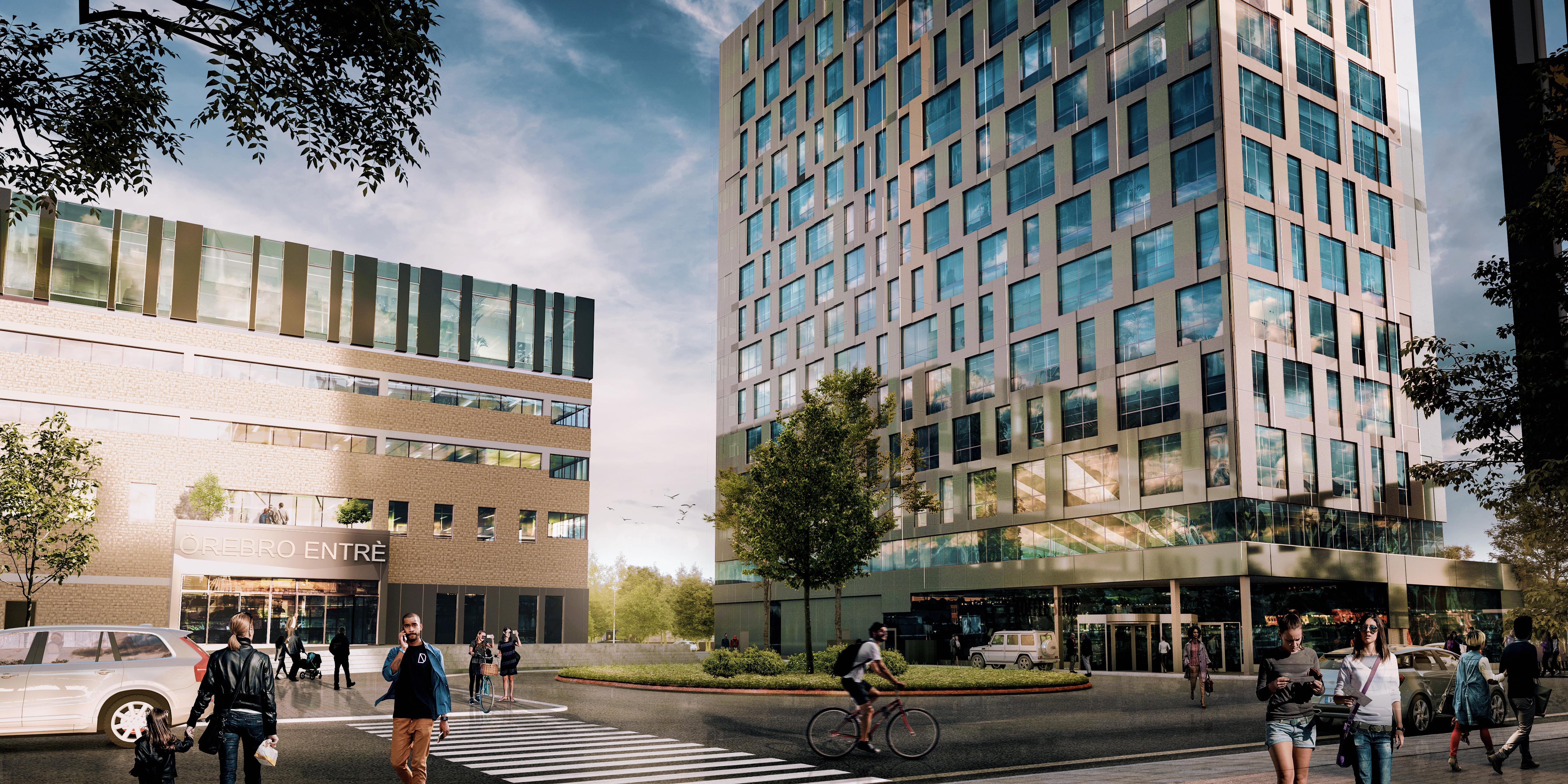 Scandic Oerebro Central Kültér fotó